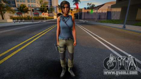 Lara Croft Default for GTA San Andreas