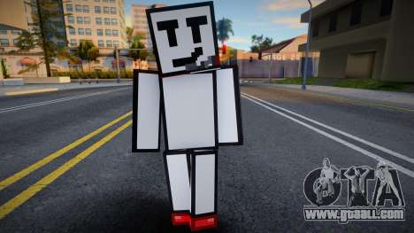 Charles - Stickmin Skin from Minecraft for GTA San Andreas