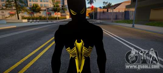 Spiderman Web Of Shadows - Black Gold Suit