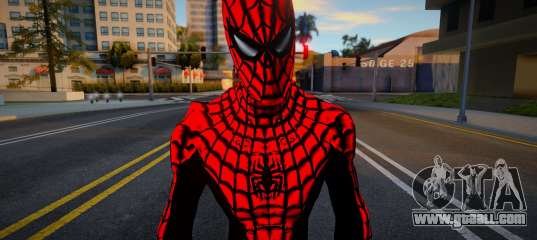 Spiderman Web Of Shadows - Red Crystal Suit