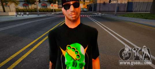 Nane hat and glasses (Skull) for GTA San Andreas