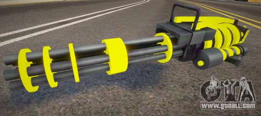 Yellow Tron Legacy - Minigun