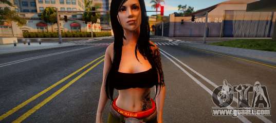 Gangsta girl skin