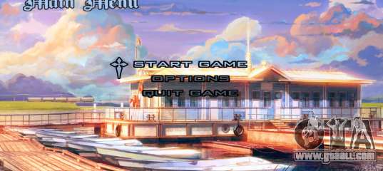 Summer background menu