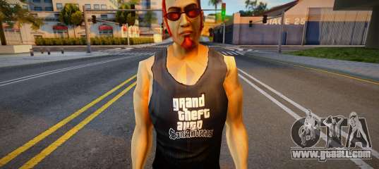 Postal Dude in T-shirt GTA San Andreas
