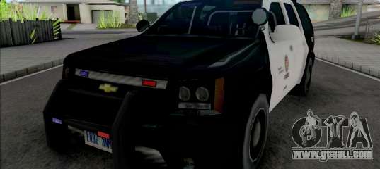 Chevrolet Tahoe 2008 LAPD