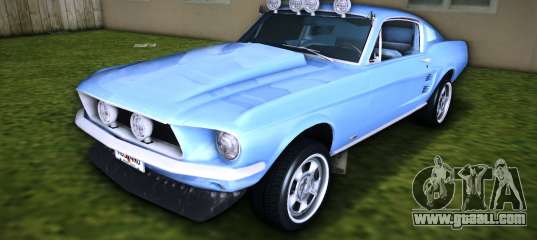 Ford Mustang 390 GT Fastback 67 for GTA Vice City