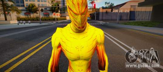 Spiderman Web Of Shadows - Fire Suit