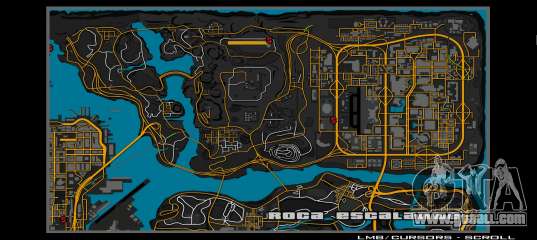 Orange Map (GTA IV Style)
