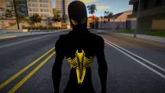 Spiderman Web Of Shadows - Black Gold Suit for GTA San Andreas