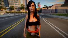 Gangsta girl skin for GTA San Andreas