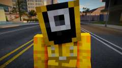 Minecraft Squid Game - Square Guard 1 for GTA San Andreas