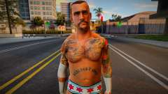 Cm Punk WWE13 for GTA San Andreas