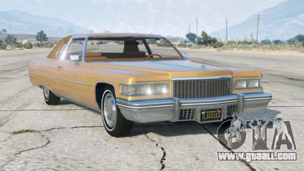 Cadillac Coupe de Ville 1975〡add-on for GTA 5