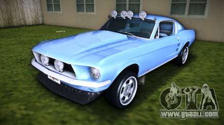 Ford Mustang 390 GT Fastback 67 for GTA Vice City