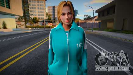 DOA Tina Armstrong Fashion Casual Squid Game N16 for GTA San Andreas