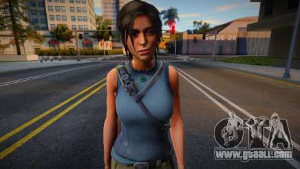 Lara Croft Default for GTA San Andreas