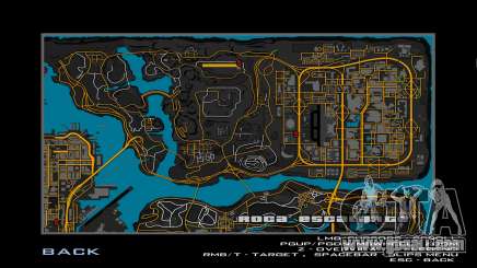 Orange Map (GTA IV Style) for GTA San Andreas