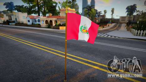 Peru Flag for GTA San Andreas