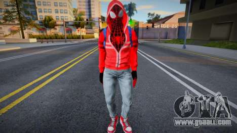 Miles Morales Street Wear - MUA 3 for GTA San Andreas