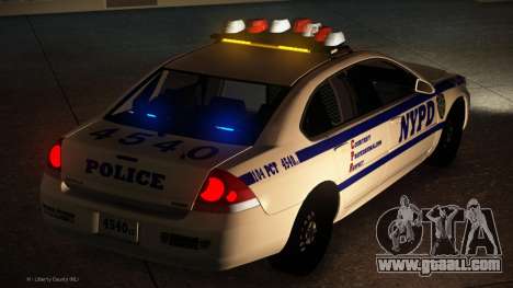 Chevrolet Impala 2011 NYPD (ELS) for GTA 4