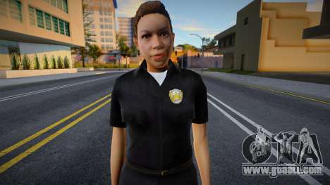 HD Girl Police 1 for GTA San Andreas