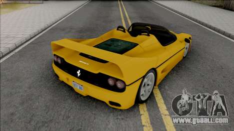 Ferrari F50 Spider 1995 for GTA San Andreas