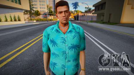 New Face Texture Tommy (from GTAVC The Definitiv for GTA San Andreas