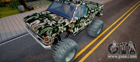 Monster-B Flower Paint Job