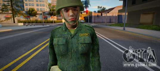 Soldier in a helmet 6B27