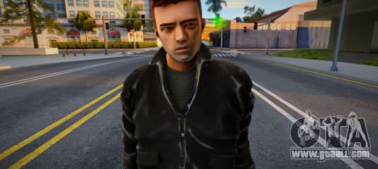 Skin of Claude Speed GTA Trilogy San Andreas V1