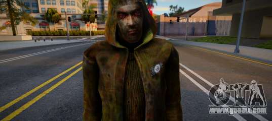 Member of the group Harbingers of ejection in a cloak v2 for GTA San ...