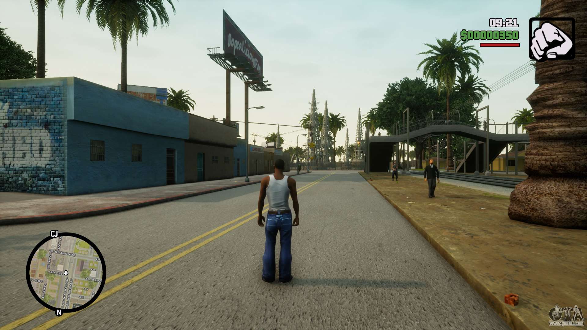 GTA SAN ANDREAS  O INICIO EM HD (PORTUGUÊS/HD MOD) 