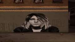 Kurt Cobain Mural for GTA San Andreas Definitive Edition