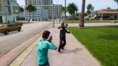 No Target Outline for GTA Vice City Definitive Edition