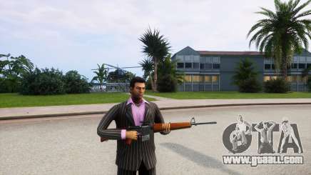 Service rifle from Fallout New Vegas for GTA Vice City Definitive Edition