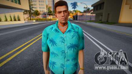 New Face Texture Tommy (from GTAVC The Definitiv for GTA San Andreas