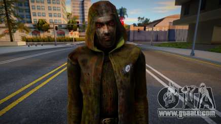 Member of the group Harbingers of ejection in a cloak v2 for GTA San Andreas