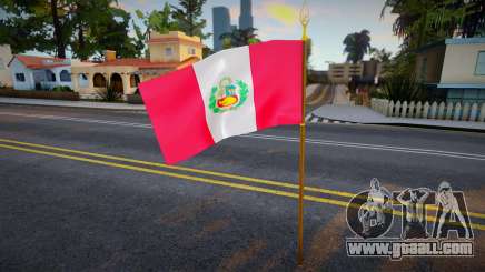 Peru Flag for GTA San Andreas