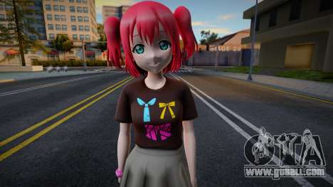 Love Live - Tshirt 39 for GTA San Andreas