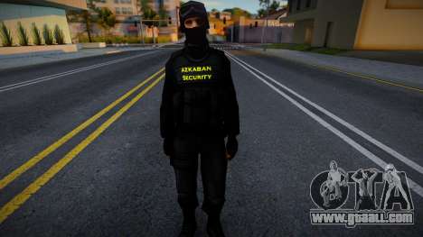 Azkaban Security Tactical Uniform 1 for GTA San Andreas