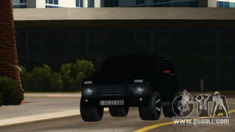 Niva Urban Black (22ZZ020) for GTA San Andreas