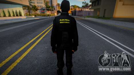 Azkaban Security Tactical Uniform 1 for GTA San Andreas