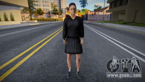 Girl in a skirt for GTA San Andreas