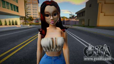 Turma da Monica - Tina Casual v1 for GTA San Andreas