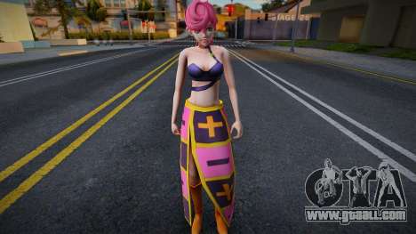 Trish Una from JJBA Diamond Records part 5 for GTA San Andreas