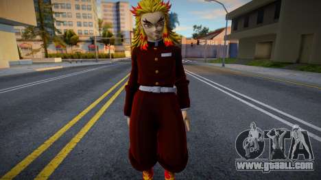 Rengoku (from Demon Slayer - Kimetsu no Yaiba) for GTA San Andreas