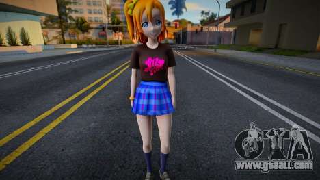 Love Live - Tshirt 127 for GTA San Andreas