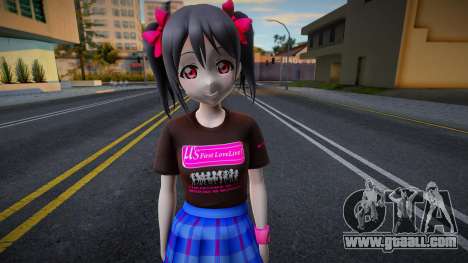 Love Live - Tshirt 93 for GTA San Andreas