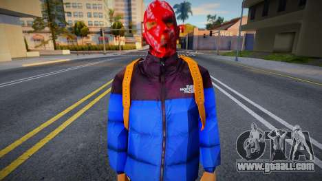 Masked man for GTA San Andreas